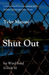 Shut Out Concert Band sheet music cover